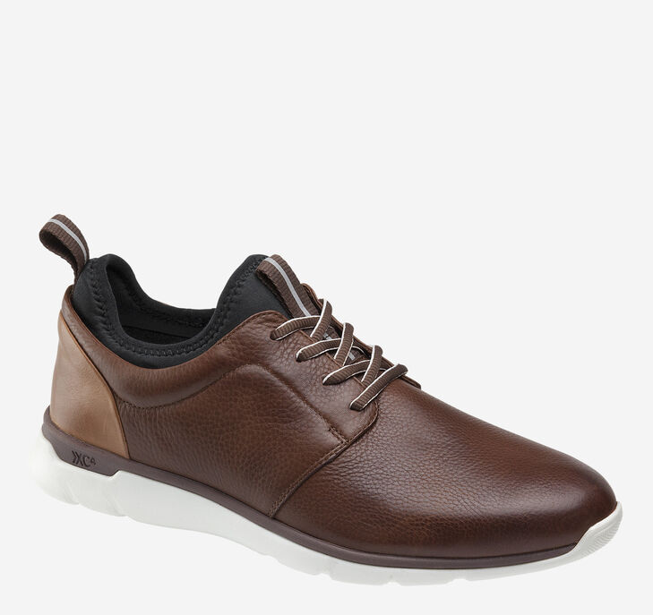 Johnston & Murphy XC4® Prentiss Plain Toe Sneakers Herr - MörkBruna Skor [KA8973641]